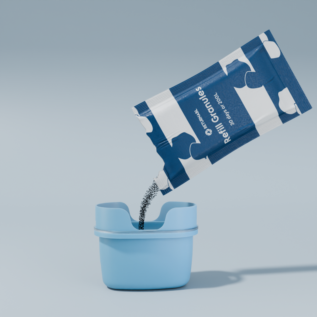 Nachfüllbare Brita-kompatible Wasserfilterkartusche