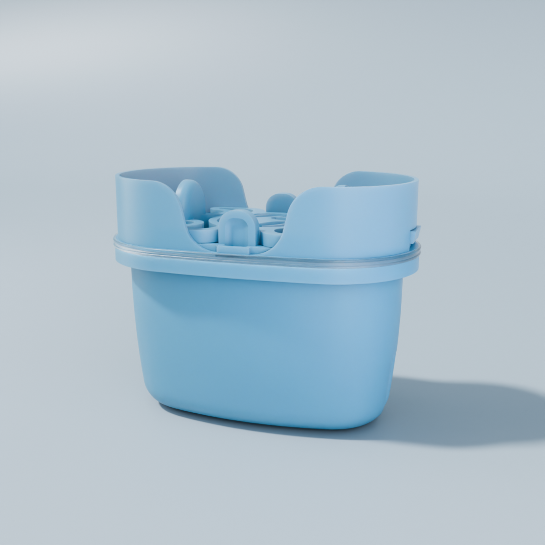 Nachfüllbare Brita-kompatible Wasserfilterkartusche