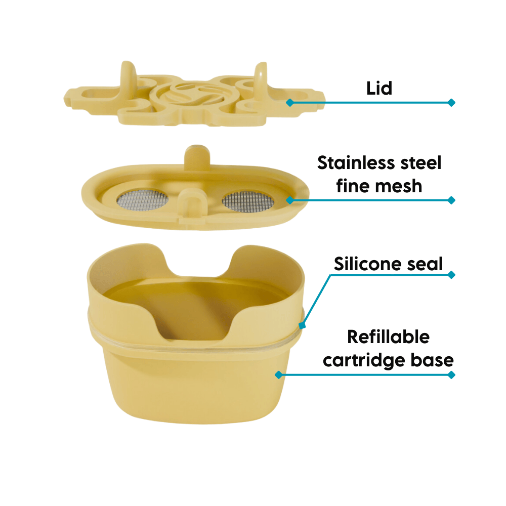 exploded view water filter