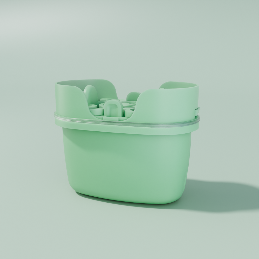 Nachfüllbare Brita-kompatible Wasserfilterkartusche